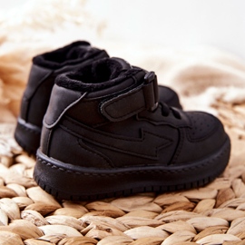 Calzado Deportivo Infantil Alto Aislante Negro Clafi 3