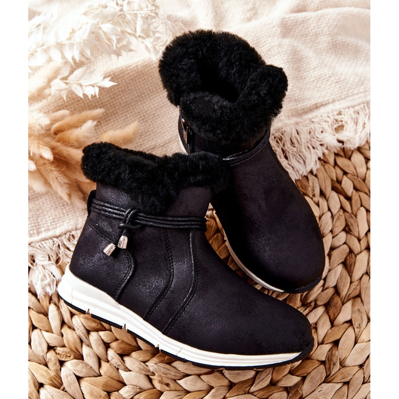 Botas de nieve para niños Big Star BB374056BS Negro 1