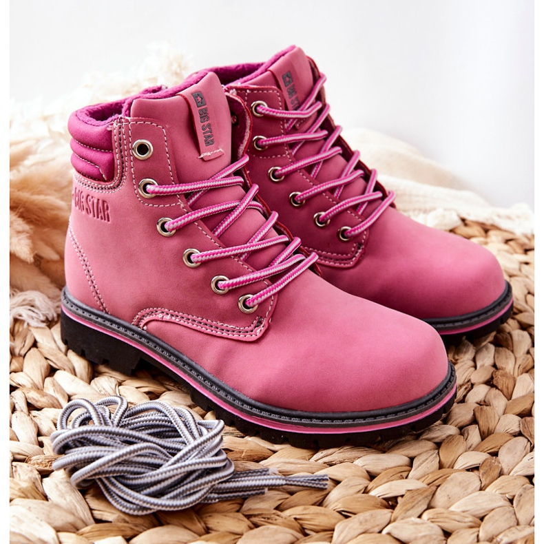 Niños Trappers Big Star BB374124BS Rosa rosado 1