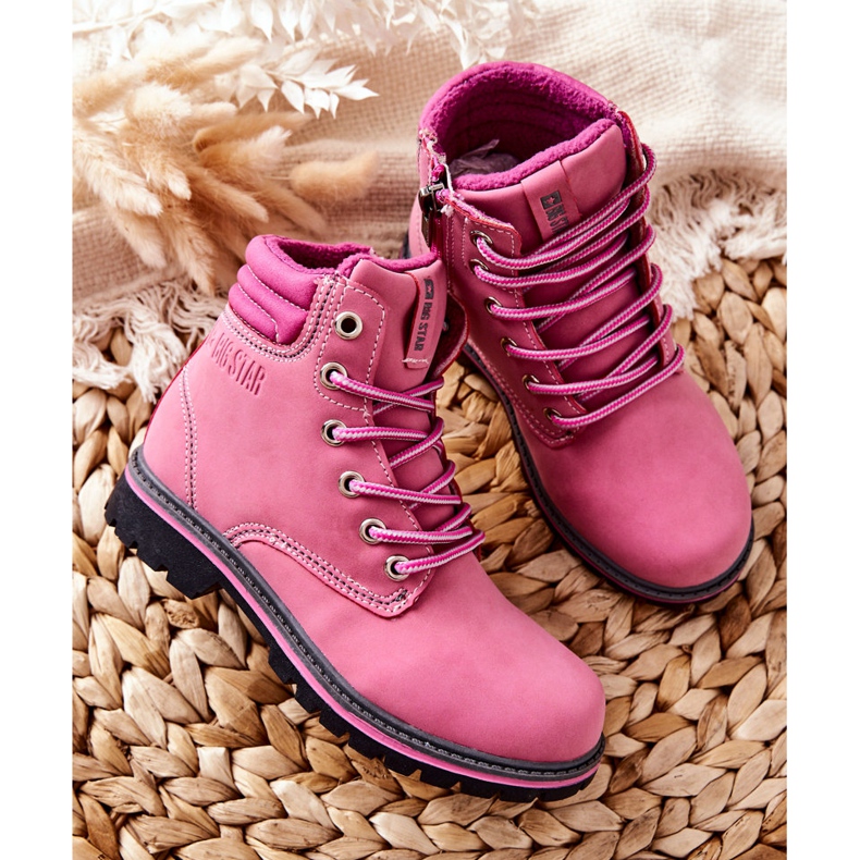 Niños Trappers Big Star BB374124BS Rosa rosado 2