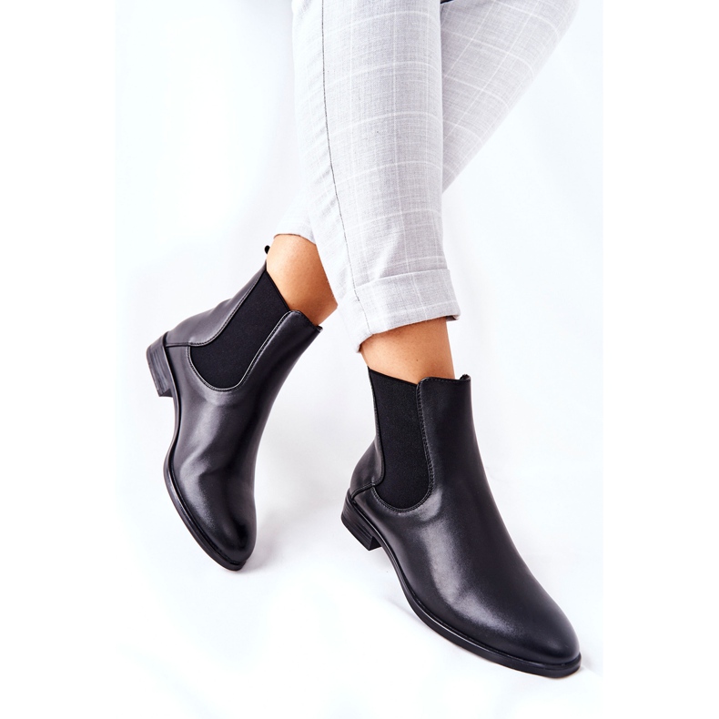 Botas de Piel Sergio Leone BT523 Negro 2