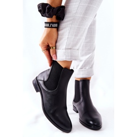 Botas de Piel Sergio Leone BT523 Negro 5