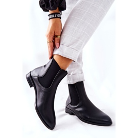 Botas de Piel Sergio Leone BT523 Negro 4