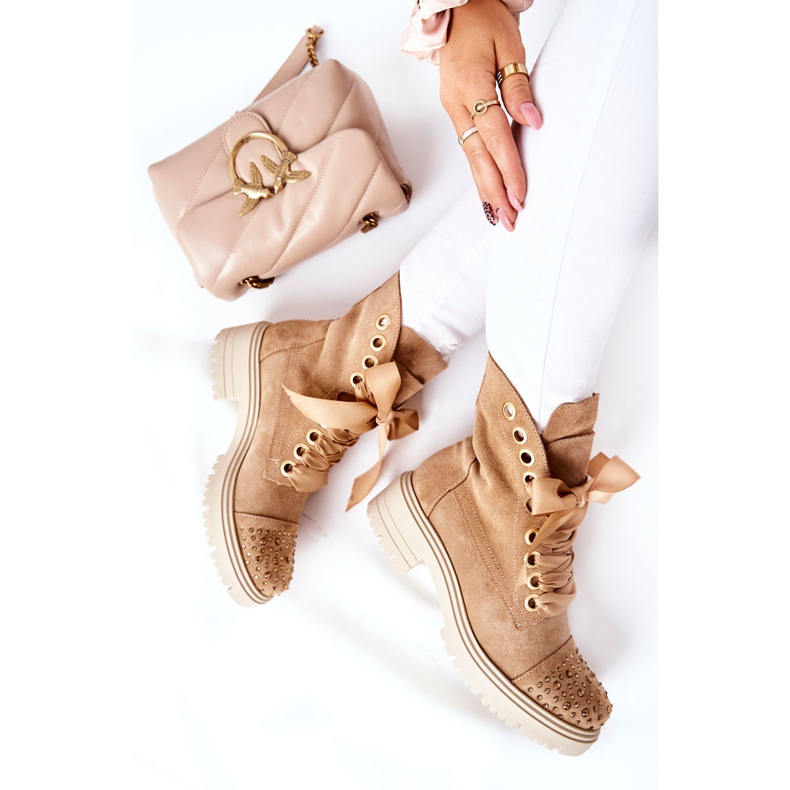 Botas de ante Workery Lewski Shoes Tied 3069 Sand marrón 1 Botas de ante Workery Lewski Shoes Tied 3069 Sand marrón 1