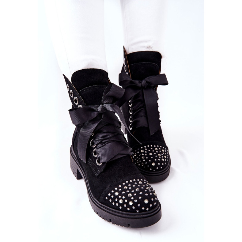 Botas de ante Workery Lewski Shoes Tied 3069 Black negro 1