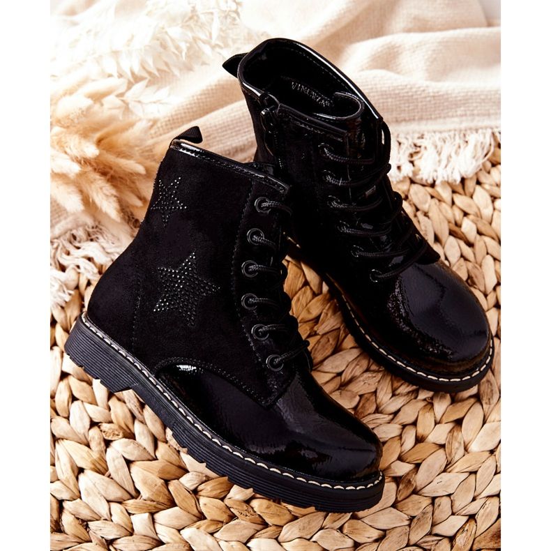 Vinceza Botas de niño Black Gander negro 2