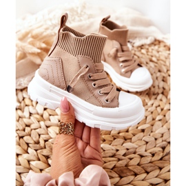 FR1 Zapatillas de niños Callobe beige 3