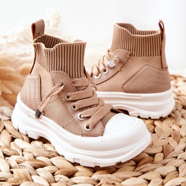 FR1 Zapatillas de niños Callobe beige 5