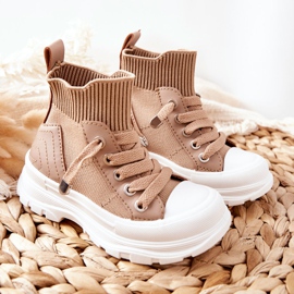 FR1 Zapatillas de niños Callobe beige 6