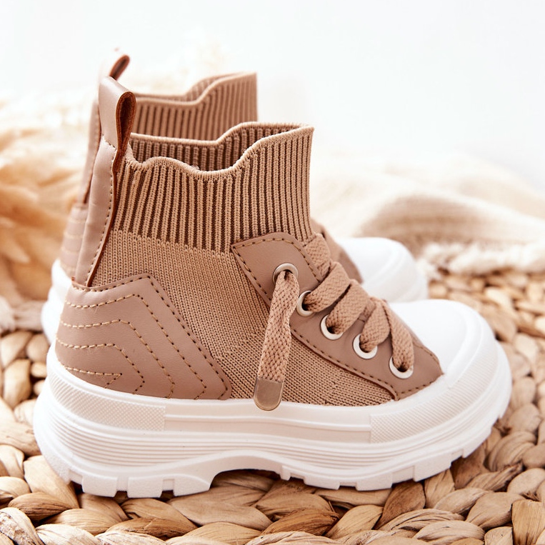 FR1 Zapatillas de niños Callobe beige 2