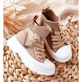 FR1 Zapatillas de niños Callobe beige 4