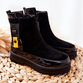 Apawwa Bota Infantil Lacada Ante Negra My Lovely negro negro 5