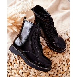 Vinceza Botas de Abrigo Infantil Lacado Negro Gessa 1