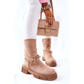 FB2 Botas Ante Trabajadores Beige Hellio 3
