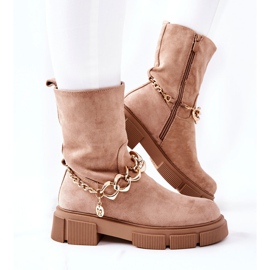 FB2 Botas Ante Trabajadores Beige Hellio 4