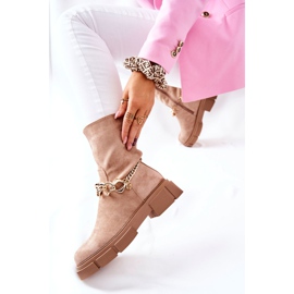 FB2 Botas Ante Trabajadores Beige Hellio 5