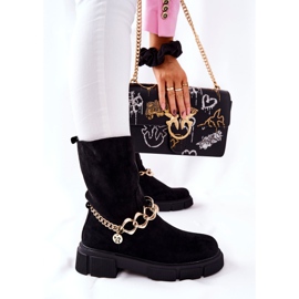 FB2 Botas de trabajo negras de ante Hellio negro 4