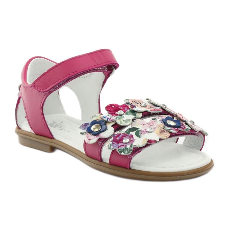 Sandalias gladiadoras Bartek 16168 rosa rosado multicolor 1