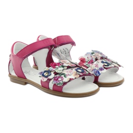 Sandalias gladiadoras Bartek 16168 rosa rosado multicolor 3 Sandalias gladiadoras Bartek 16168 rosa rosado multicolor 3