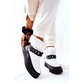 S.Barski Botas de nieve cálidas Khariche blancas para mujer blanco 9