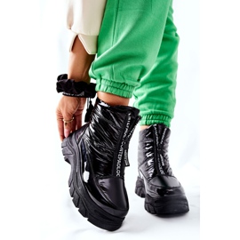 Vinceza Botas negras Trappers para mujer Echowen negro 5