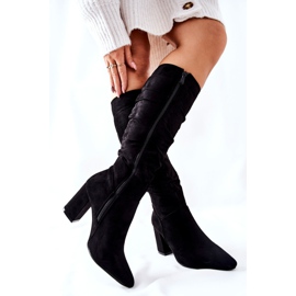Vinceza Botas negras de ante negras Dorelle negro 5