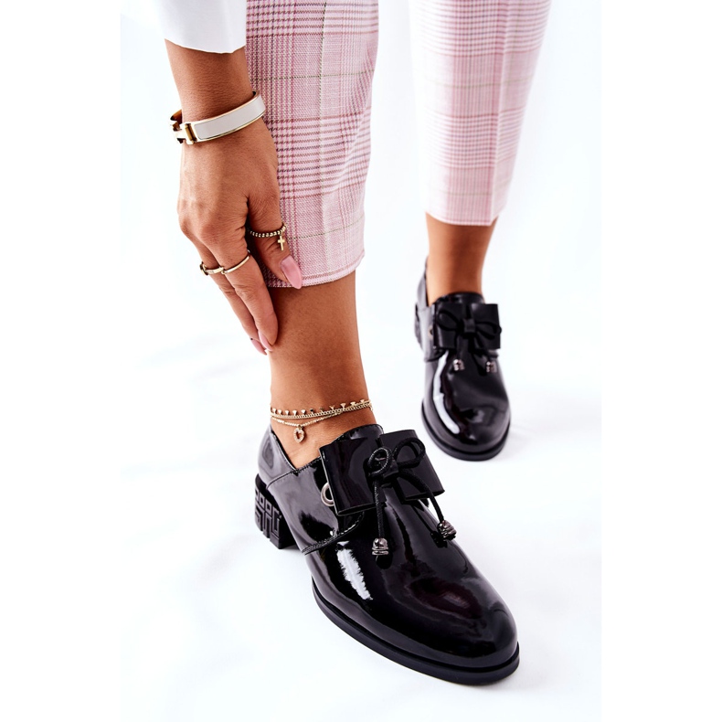 Zapatos Lacados Sergio Leone PB260 Negro 2