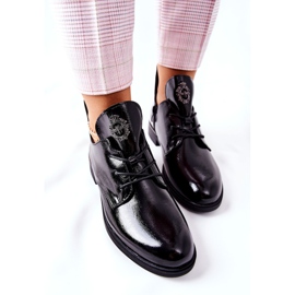 Zapatos Lacados Sergio Leone Warmed PB262 Negro 4