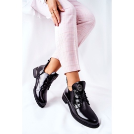 Zapatos Lacados Sergio Leone Warmed PB262 Negro 6