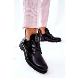 Zapatos Lacados Sergio Leone Warmed PB262 Negro 3