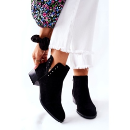 Botas de gamuza abrigadas Sergio Leone BT217 Negro 1 Botas de gamuza abrigadas Sergio Leone BT217 Negro 1
