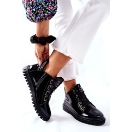 Zapatos Lacados Sergio Leone PB210 Negro 2