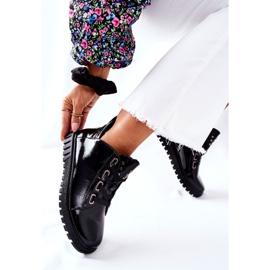 Zapatos Lacados Sergio Leone PB210 Negro 3