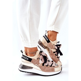 Vinceza Zapatillas deportivas Sneakers Beige Dexla 7