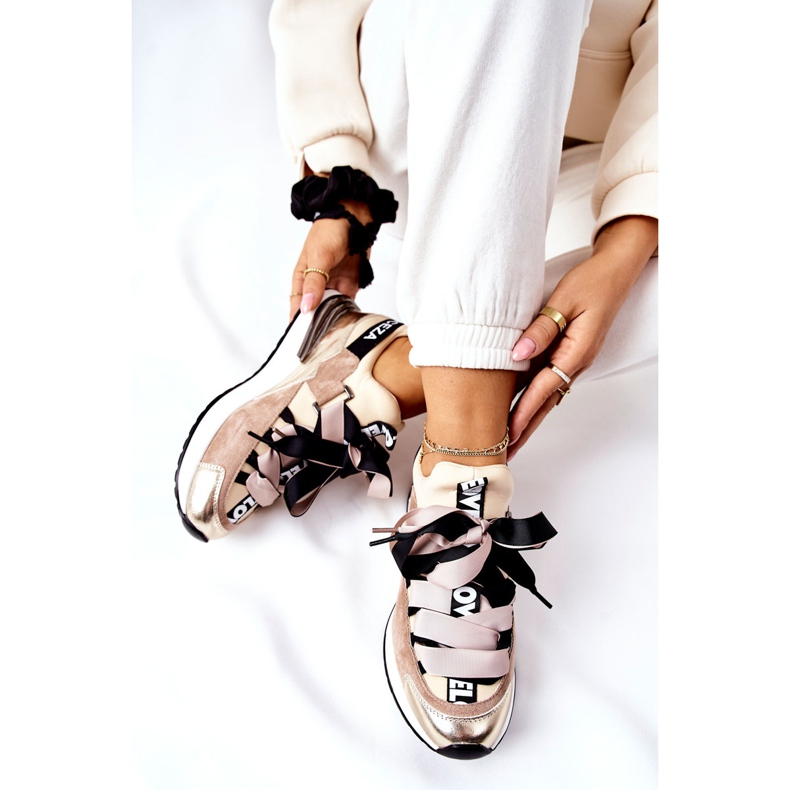 Vinceza Zapatillas deportivas Sneakers Beige Dexla 1