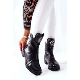 POTOCKI Botas negras clásicas de Edison Jodhpur negro 5