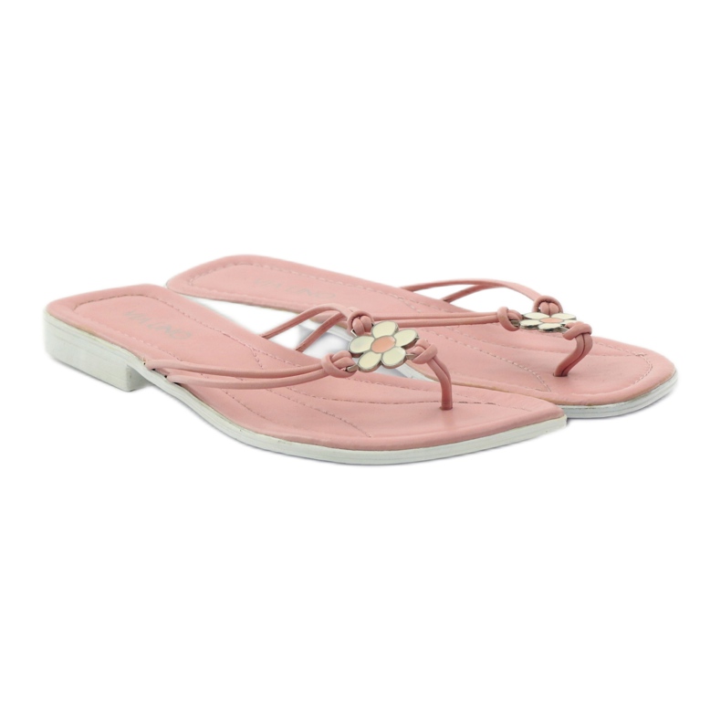 Via-Nova Zapatillas de mujer Via Uno rosa blanco 4