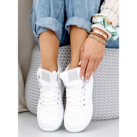 Zapatillas altas Emma WHITE / GREY blanco 1