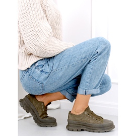 Zapatillas Lily Green de suela alta verde 1 Zapatillas Lily Green de suela alta verde 1