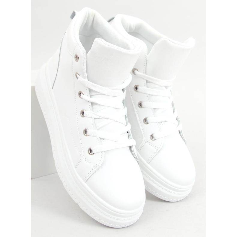 Zapatillas altas Ava White blanco 2