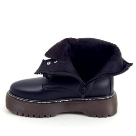 Botas con cordones con martensiaki Jenny Black negro 7