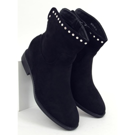 Botas con cuña oculta Melisa Black negro 2