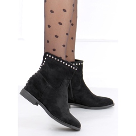 Botas con cuña oculta Melisa Black negro 1