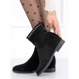 Botas con cuña oculta Melisa Black negro 5