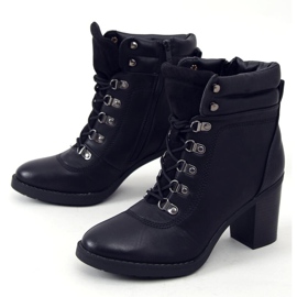 Botas de tacón Zuzu Black negro 4