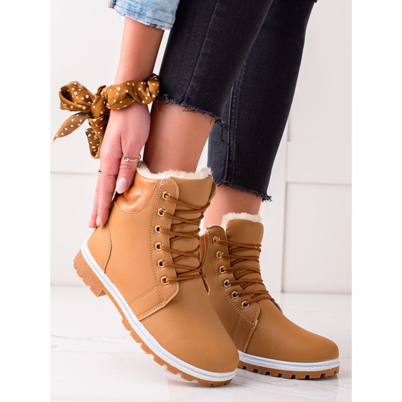 TRENDI Tramperos de camellos con calentamiento marrón 1 TRENDI Tramperos de camellos con calentamiento marrón 1