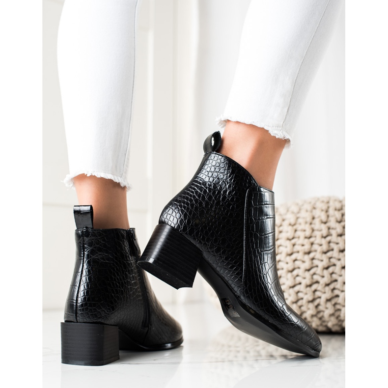 Filippo Botas casual de tacón alto negro 1 Filippo Botas casual de tacón alto negro 1