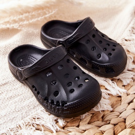 Flameshoes Zapatillas de casa para niños Black Kroks negro 3