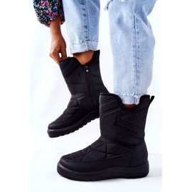 PE1 Winessa High Black Botas de nieve calefactadas negro 5