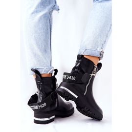 PS1 Botas negras de piel cálida Cortona con cremallera negro 2 PS1 Botas negras de piel cálida Cortona con cremallera negro 2